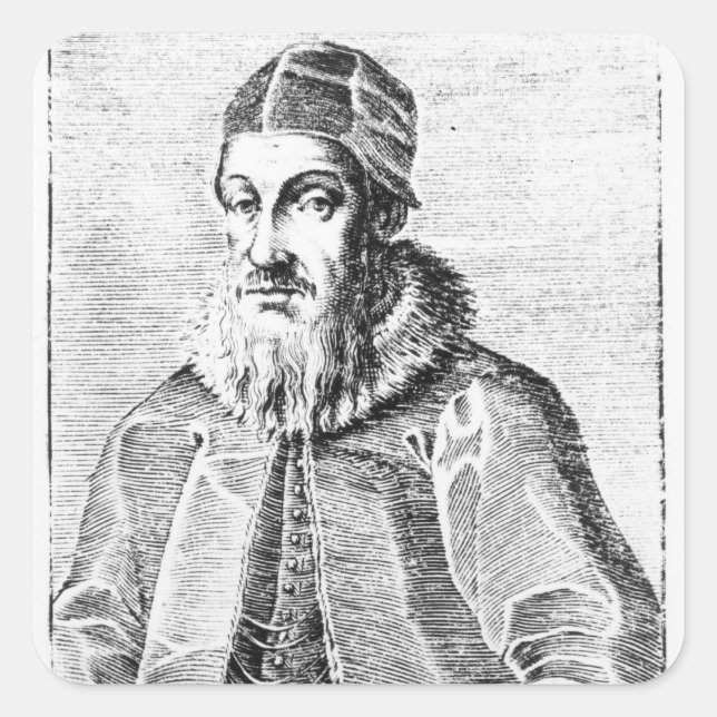 Sigismund II Augustus Square Sticker (Front)