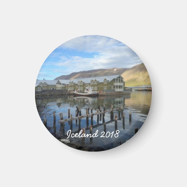 Siglufjordur Iceland Magnet (Front)