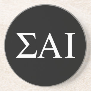 Sigma Alpha Iota Greek Letters Coaster