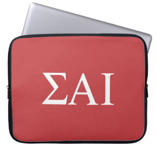 Sigma Alpha Iota Greek Letters Laptop Sleeve