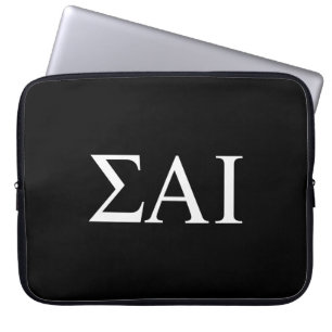 Sigma Alpha Iota Greek Letters Laptop Sleeve