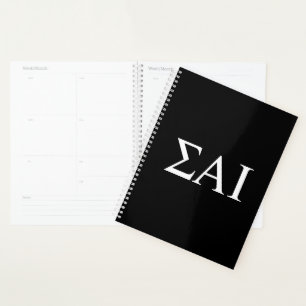 Sigma Alpha Iota Greek Letters Planner