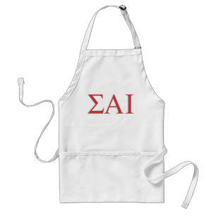 Sigma Alpha Iota Greek Letters Standard Apron