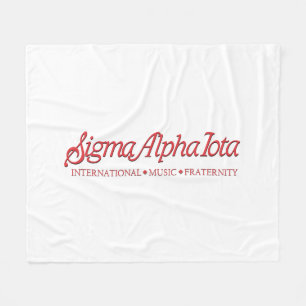 Sigma Alpha Iota International Music Fraternity Fleece Blanket
