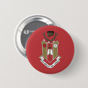 Sigma Alpha Iota Music Fraternity Crest 6 Cm Round Badge