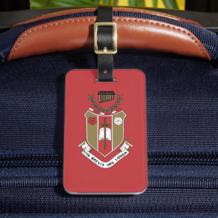 Sigma Alpha Iota Music Fraternity Crest Luggage Tag