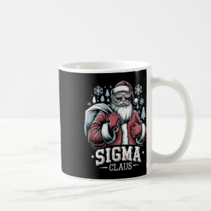 Sigma Claus Cool Santa Funny Christmas Rizz Rizzle Coffee Mug