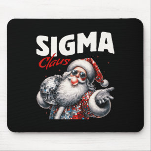 Sigma Claus Cool Santa Funny Christmas Xmas Meme B Mouse Mat