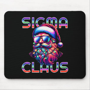 Sigma Claus Funny Santa Christmas Meme Teens Boys  Mouse Mat