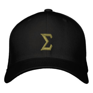 Sigma Embroidered Hat