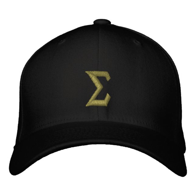 Sigma Embroidered Hat (Front)