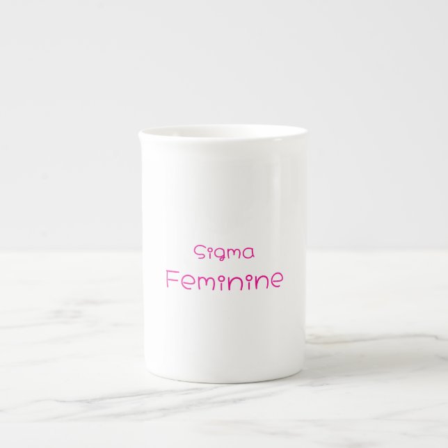 Sigma Feminine Specialty Mug (Front)