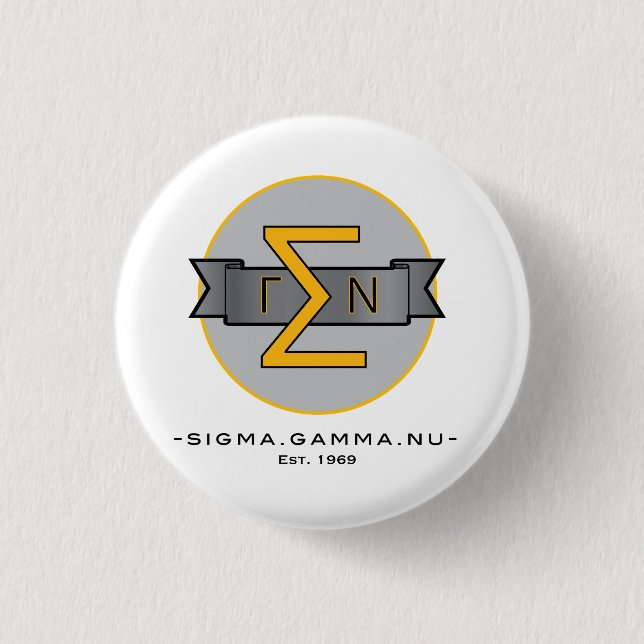 Sigma Gamma Nu Button (Front)