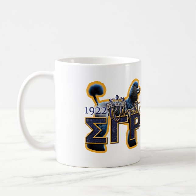 sigma gamma rho coffee cup sisterhood 1922 mug (Left)