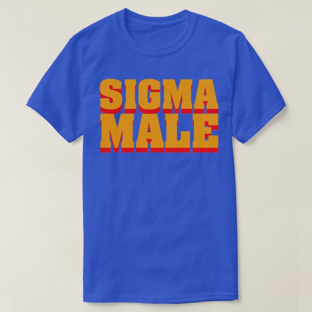 Sigma Male Logo T-Shirt (Design Front)