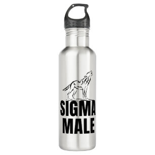 Sigma Male  Lone Wolf   710 Ml Water Bottle