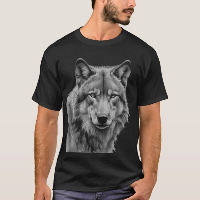 Sigma Male Lone Wolf T-Shirt (Front)