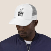 Sigma Male  Lone Wolf   Trucker Hat (In Situ)