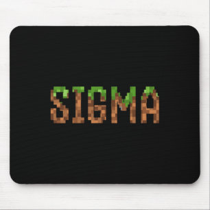 Sigma - Retro Video Game Pixel Art 8-bit Pc Gamer  Mouse Mat