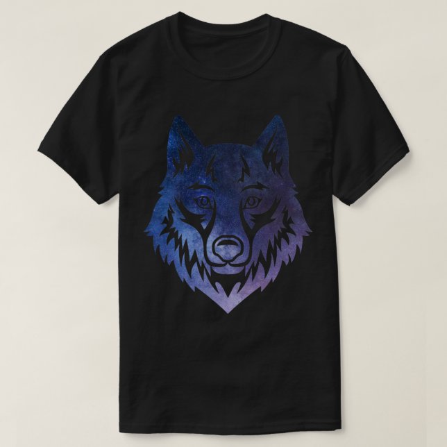 Sigma wolf  space design   T-Shirt (Design Front)
