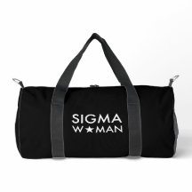 Sigma Woman Mindset Statement Black