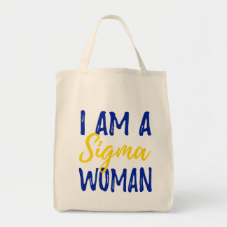 Sigma Woman Tote Bag