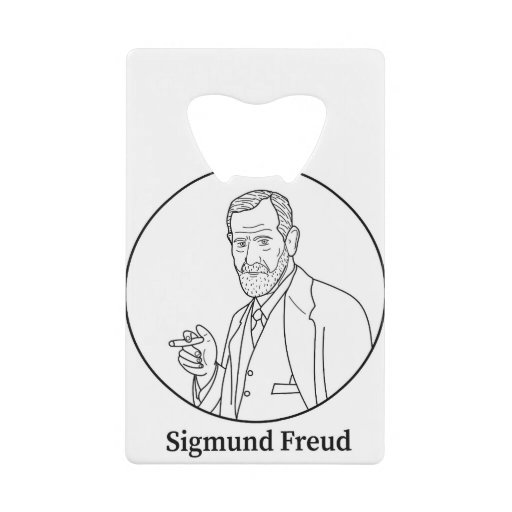 Image of Sigmund Freud Line Portrait