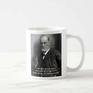 Sigmund Freud "One Day.." quote mug
