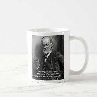 Sigmund Freud "One Day.." quote mug