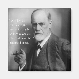Sigmund Freud Quote Magnet 2