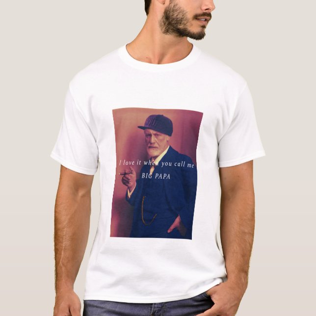 Sigmund Freud the Rapper T-Shirt (Front)