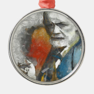 Sigmund Metal Tree Decoration
