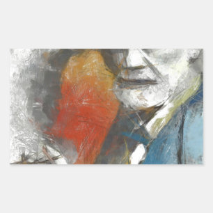 Sigmund Rectangular Sticker