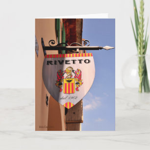Sign 8 Greeting Card
