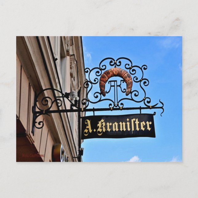 Sign 9 Postcard (Front)