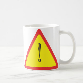 Sign Attention Coffee Mug