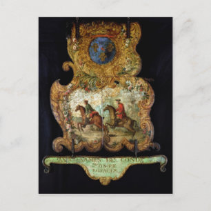 Sign for the Royal Mail of Chantilly Postcard
