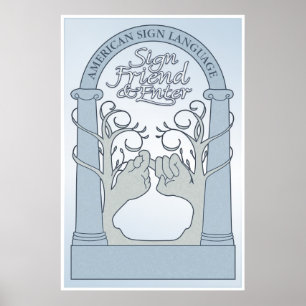 Sign Friend & Enter (ASL)