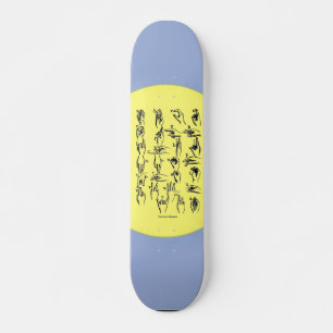 Sign Language Alphabet Skateboard