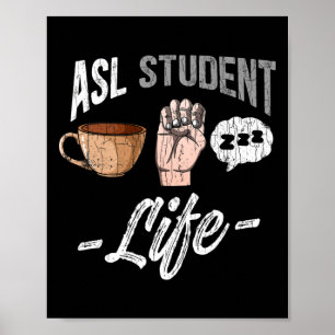 Sign Language Attire Deaf Awareness Asl Student Fu