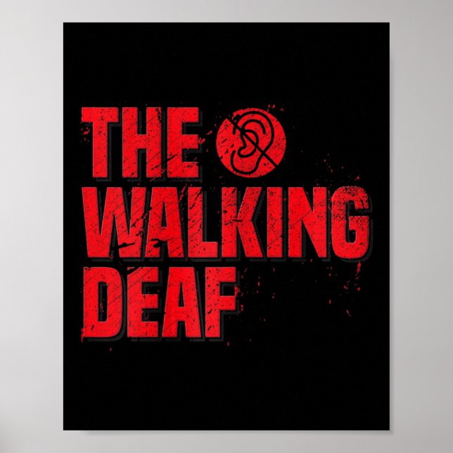 Sign Language Coach Deaf Awareness Gift Black  (Front)