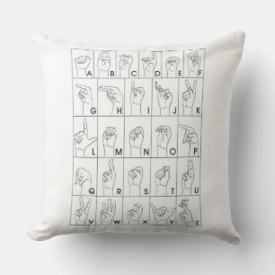 SIGN LANGUAGE CUSHION