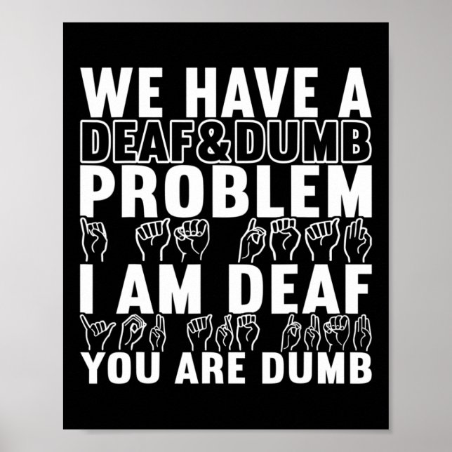 Sign Language Deaf Awareness 20  (Front)