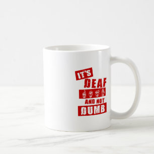 Sign Language Deaf Awareness Hand Talk ASL Lenguaj Coffee Mug