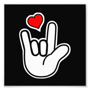 Sign Language I Love You Sign