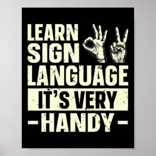 Sign Language It's Very Handy Asl Awareness 1