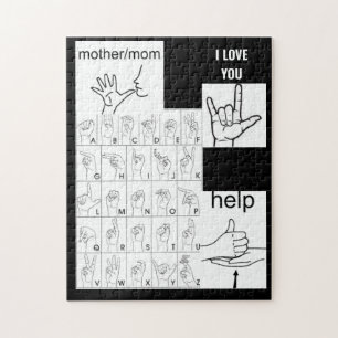 SIGN LANGUAGE jigsaw puzzle