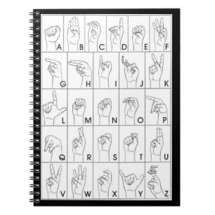 SIGN LANGUAGE NOTEBOOK