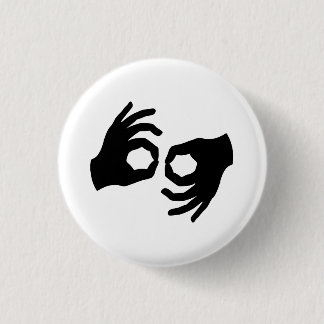 Sign Language Pictogram Button