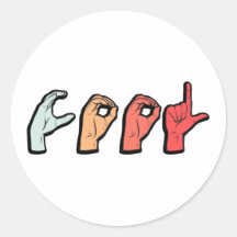 Sign Language Word ASL - Deaf Culture